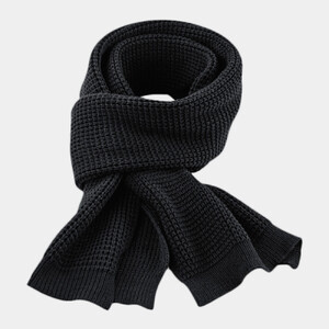 Beechfield Classic Waffle Knit Scarf Thumbnail