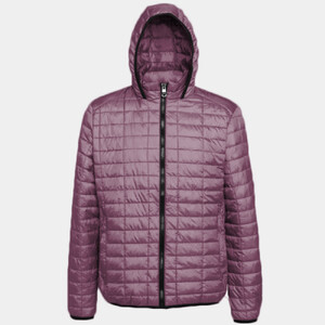 Honeycomb hooded jacket Thumbnail