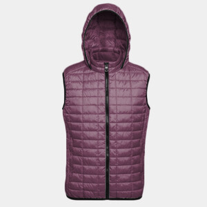 Honeycomb hooded gilet Thumbnail