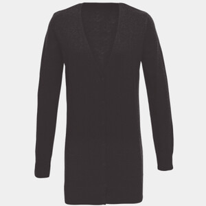 Women's longline knitted cardigan Thumbnail