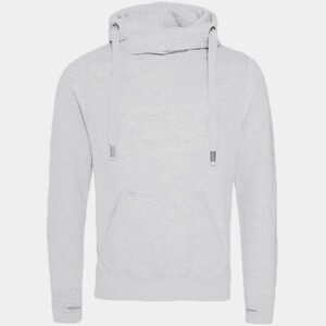 Cross neck hoodie Thumbnail