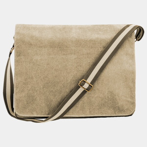 Quadra Vintage Canvas Despatch Bag Thumbnail