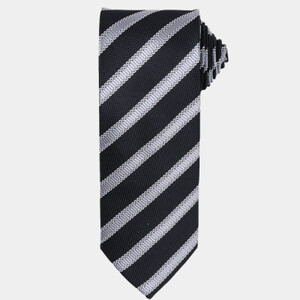 Premier Waffle Stripe Tie Thumbnail