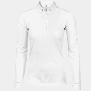 Women’s Carlington – deluxe long sleeve polo Thumbnail