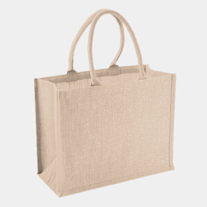 Shimmer jute shopper Thumbnail