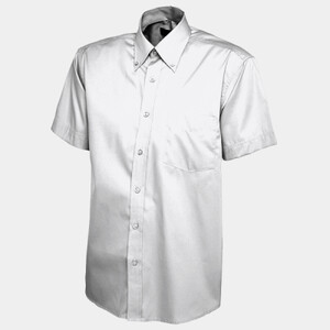 Mens Pinpoint Oxford Half Sleeve Shirt Thumbnail