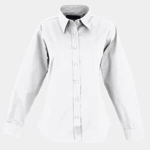 Ladies Pinpoint Oxford Full Sleeve Shirt Thumbnail