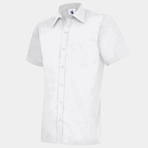 Mens Poplin Half Sleeve Shirt Thumbnail