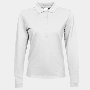 Ladies' Luxury Long Sleeve Stretch Polo Thumbnail