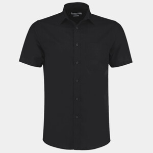 Poplin shirt short-sleeved (tailored fit) Thumbnail