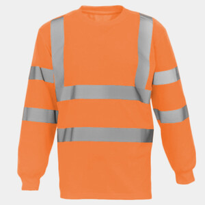 Hi-vis long sleeve t-shirt (HVJ420) Thumbnail