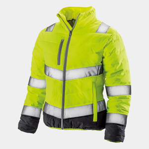 Women's soft padded safety jacket Thumbnail
