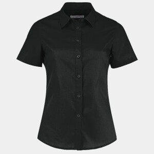 Kustom Kit Ladies Short Sleeve Tailored Poplin Shirt Thumbnail