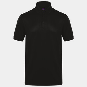 Henbury Slim Fit Stretch Microfine Piqué Polo Shirt Thumbnail