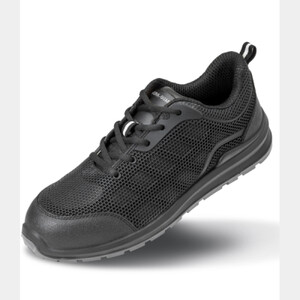 Result Work-Guard All Black Safety Trainers Thumbnail