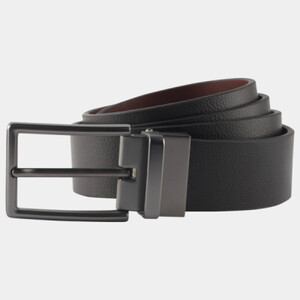 Men's two-way leather belt Thumbnail