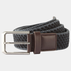 Men's vintage wash canvas belt Thumbnail