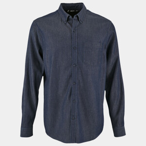 SOL'S Barry Long Sleeve Denim Shirt Thumbnail