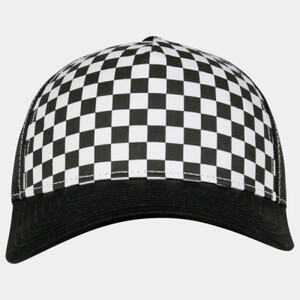 Checkerboard retro trucker (6506CB) Thumbnail