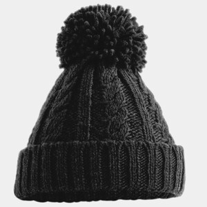 Cable Knit Melange Beanie Thumbnail