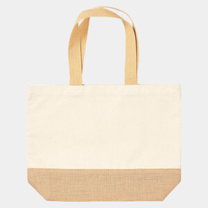 Jute Base Canvas Tote Thumbnail