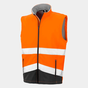 Printable Safety Softshell Gilet Thumbnail