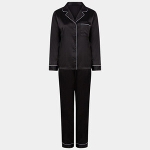 Towel City Ladies Satin Long PJ's Thumbnail