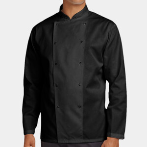 Budget Long Sleeve Chefs Jacket Thumbnail