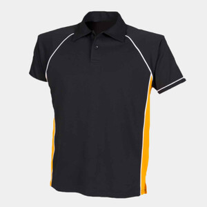 Finden and Hales Performance Piped Polo Shirt Thumbnail