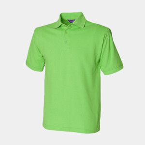 Henbury Heavy Poly/Cotton Piqué Polo Shirt Thumbnail