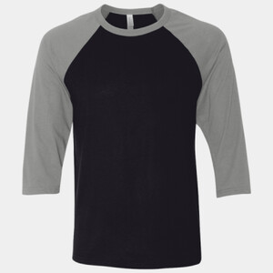 Canvas Unisex 3/4 Sleeve Baseball T-Shirt Thumbnail