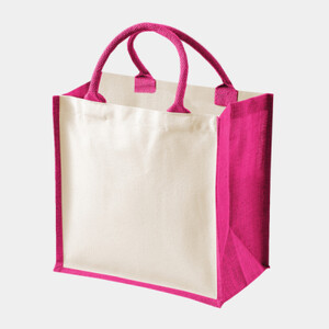 Printers' Midi Jute bag Thumbnail