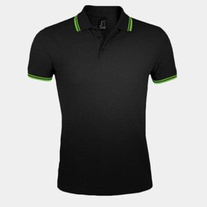 SOL'S Pasadena Tipped Cotton Piqué Polo Shirt Thumbnail