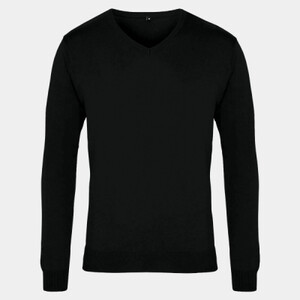 MENS V-NECK KNITTED SWEATER Thumbnail
