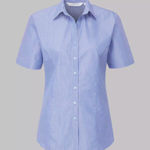 Ailish - Short Sleeve - Blue Thumbnail